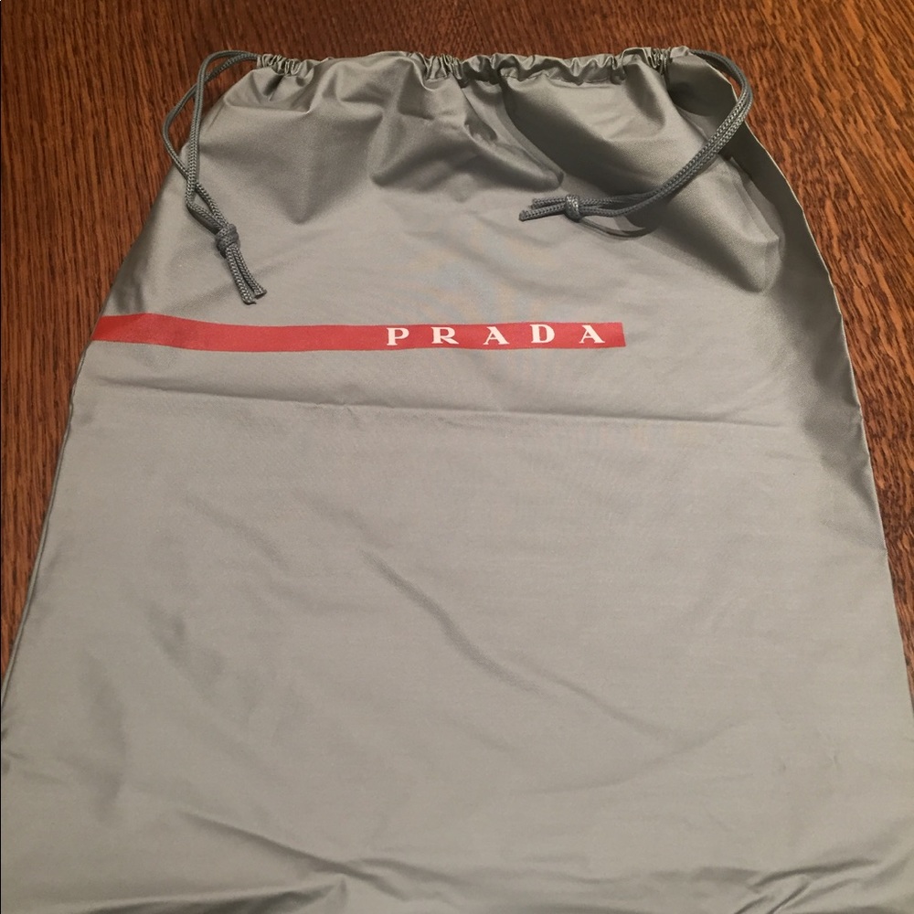 Prada nylon Dust Bag.  16" x 13" - Picture 2 of 2